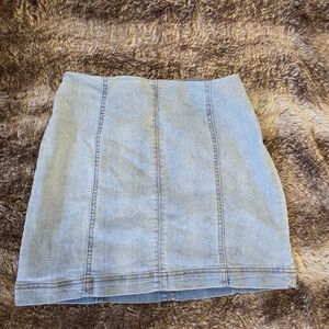 Wild Fable Mini Skirt Size 2 Y2K Low Rise Jean 90s Inspired Casual Festival Boho
